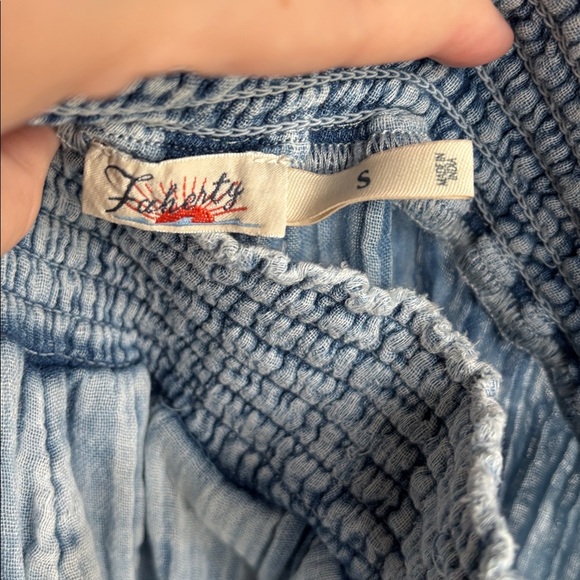 Faherty Dream Cotton Gauze Wde Leg Pant for Crafting Cutting Quilting Upcycle - Picture 6 of 11